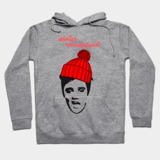 winter wonderland Elvis Hoodie